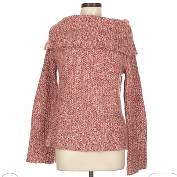 Elie Tahari 100% Cashmere Off Shoulder Sweater - Picture 6 of 6